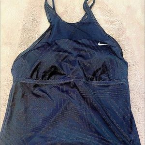 Black Nike Tankini Swimsuit top.